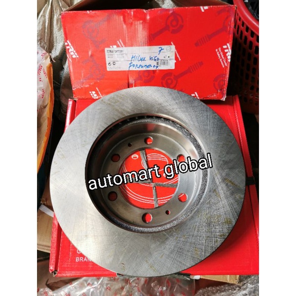 Disc brake piringan rem cakram depan hilux vigo fortuner 04 43512-ok120 TRW