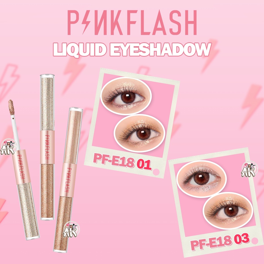 PINKFLASH SERIES ( CONCEALER / EYEBROW / EYELINER / LIP CREAM / MASCARA / LIQUID EYESHADOW / NATURAL CARE PLUS LIP OIL)