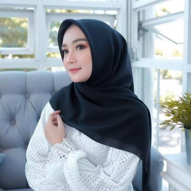 BELLA SQUARE,HIJAB BELLA SQUARE,SEGI EMPAT DOUBLE ICON,SEGI EMPAT BELLA SQUARE NEW