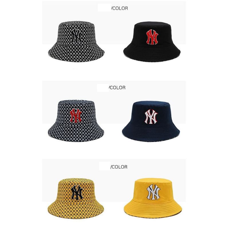 1001 IMPORT TOPI BASEBALL NY BUCKET 2 MOTIF BISA BOLAK BALIK !!! - 7 VARIASI