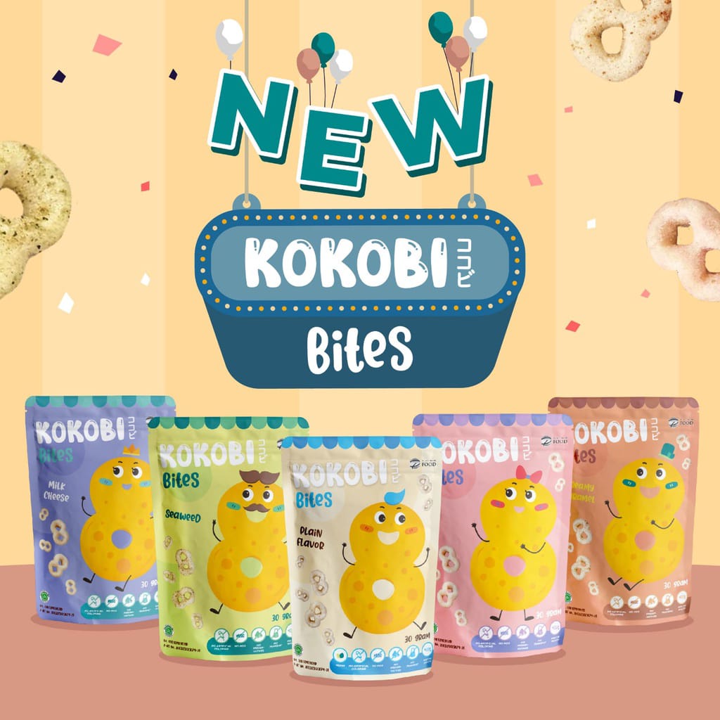 Bites Kokobi 30gr Snack Bayi 12m+