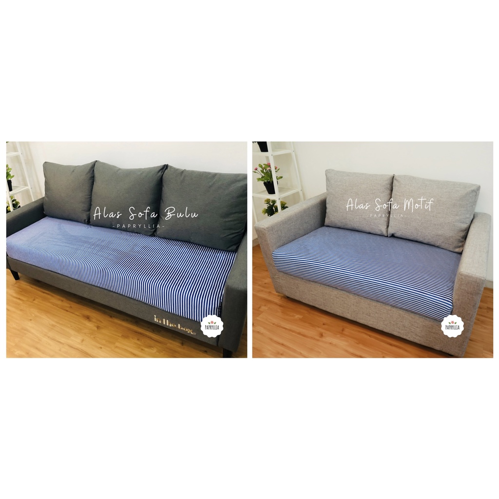 Paket Sarung Sofa Alas Sofa Cover Sofa Motif 3 Seater & 2 Seater 3 Dudukan & 2 Dudukan