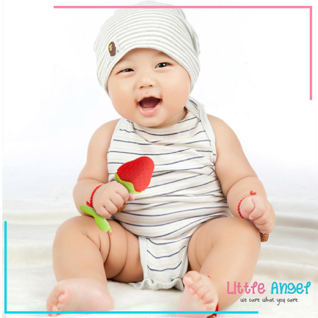 BABY TEETHER BENTUK BUAH Mainan Gigitan Bayi BPA FREE Gigitan Bayi Bentuk Buah Fruit Teether Lembut