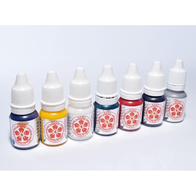 

Nobu Ink - Tinta Stempel Permanen | Plastik | Besi - Hitam
