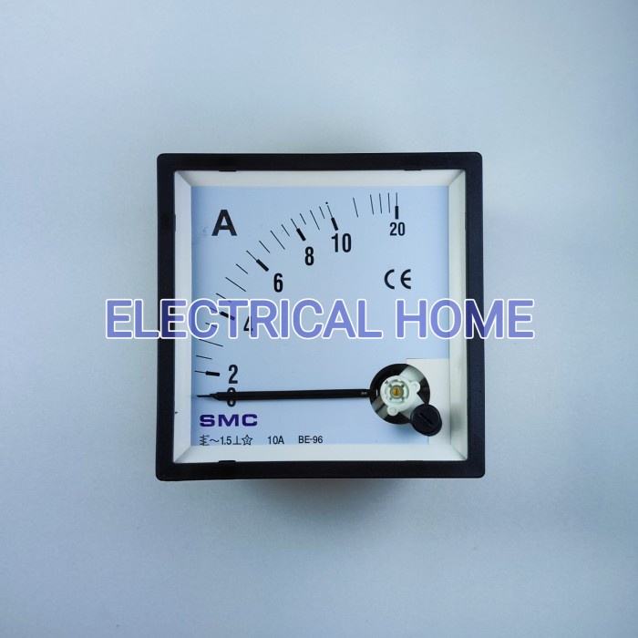 Panel Meter SMC / Amper Ampere Meter Direct BE-96 AC