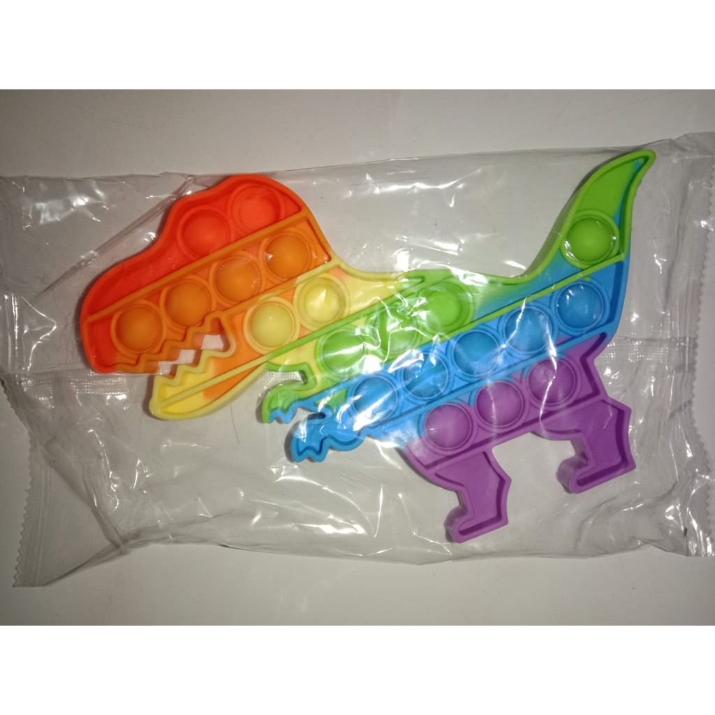 pop it dino / mainan anak / mainan pop it