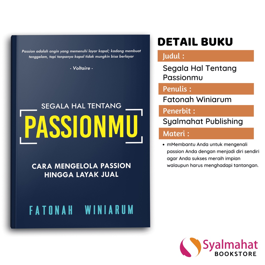 Buku Psikologi Motivasi Segala Hal Tentang Passionmu Pengembangan Diri Inspirasi Self Improvement-1