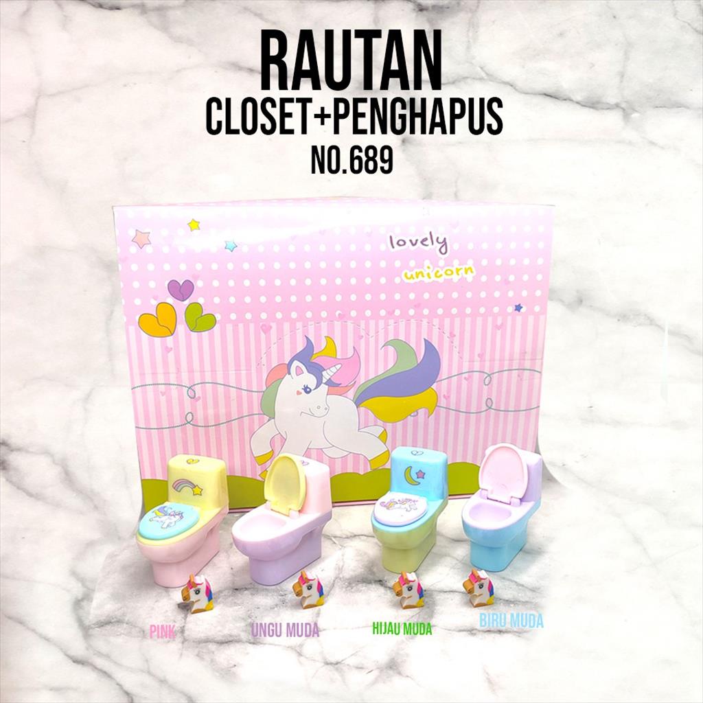 

Rautan Unicorn closet+penghapus 689/Rautan fancy