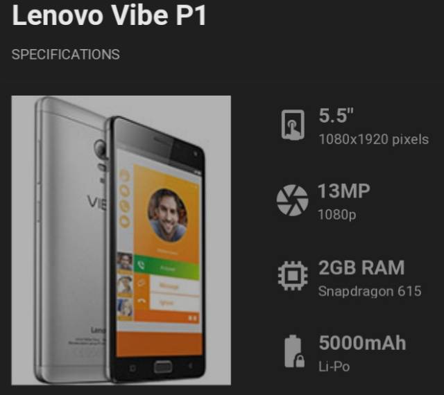 Back Cover Lenovo P1 5.5 inchi Backdoor Lenovo Vibe P1 Back Case Lenovo P1 Housing Tutup Belakang Hp