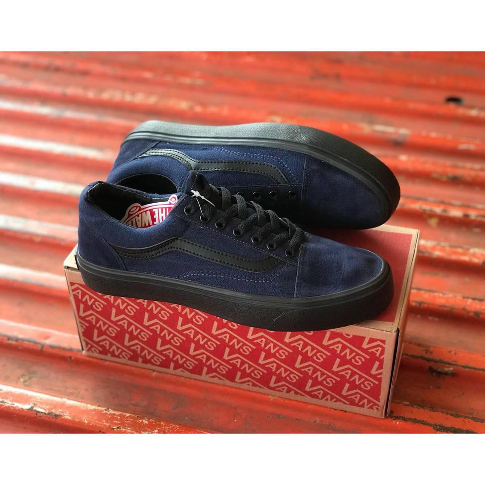 VANS VAULT OG OLD SKOOL LX BLACK WHITE / MARSHMALLOW ORIGINAL KOTAK CATUR TERMURAH