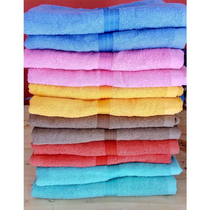 GROSIR LUSINAN Handuk Mutia Jumbo Katun Ukuran 70x140 Termurah