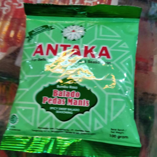 

ANTAKA bumbu tabur rasa balado pedas manis 100gr