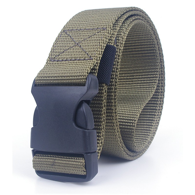 Ikat Pinggang Kanvas Pria Taktikal Militer - Canvas Military Tactical Belt