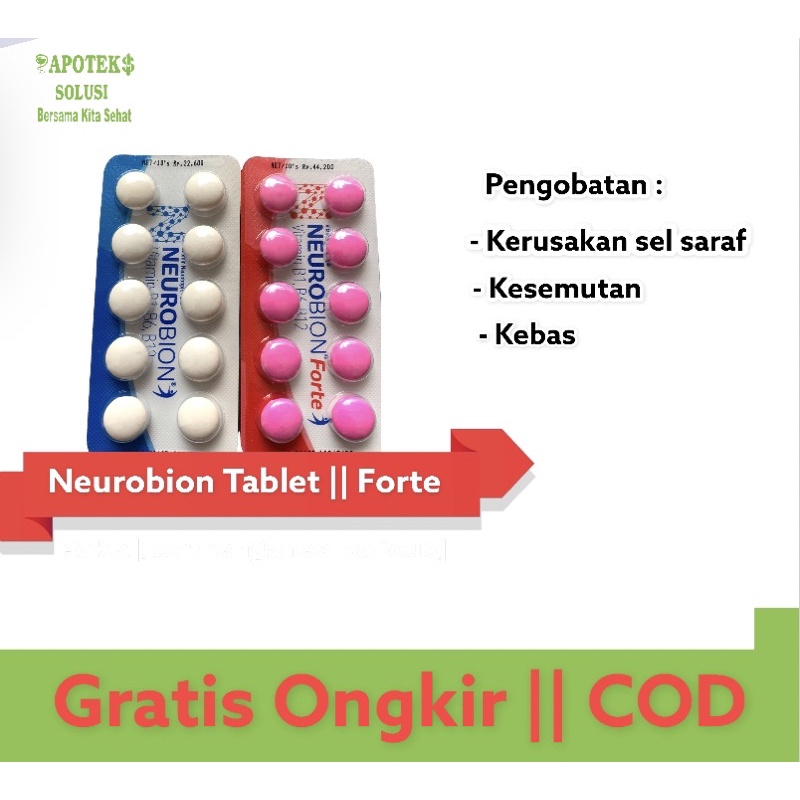 Jual Neurobion Forte Neurobion Pink Neurobion Putih Neurobion