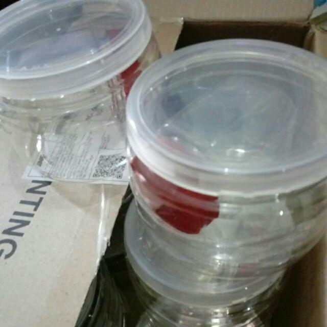 Kancil - Harga 1 Dus Isi 1 Lusin - Toples Plastik Serbaguna 250-350gr/700ml