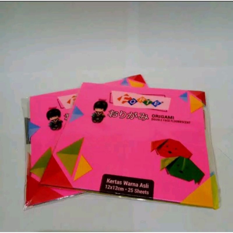 Jual Kertas origami 12x12 Satu pack 25 Lembar Shopee Indonesia