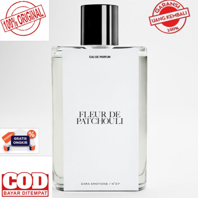 Parfum Original Unisex Zara Fleur De Patchouli EDP 90 ml
