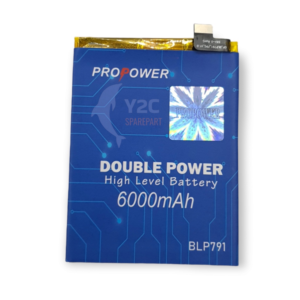 BATERAI OPPO RENO 4 / BLP791 DOUBLE POWER PROPOWER / BATREI BATRAI BATRE BATERE