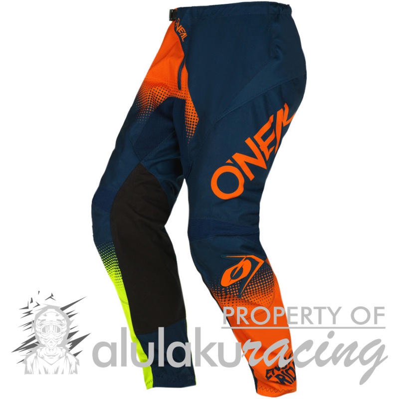 Jersey with Pants Oneal 2022 Element Racewear Blue Orange Neon Yellow - ON017