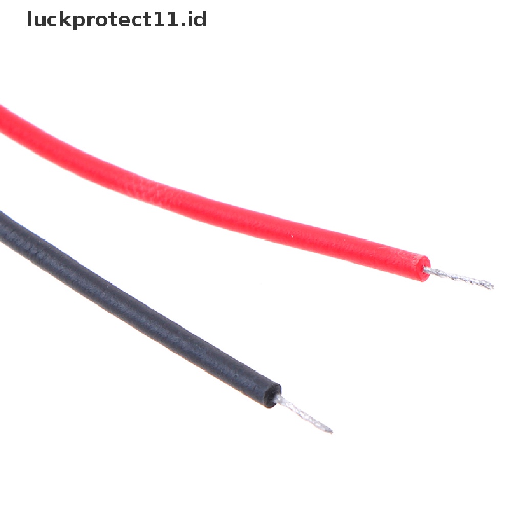 &lt; Luckprotect11. &lt; Luckproteksi20pcs Konektor Jst Plug 22 Awg 2 Pin Male / Female Untuk Rc