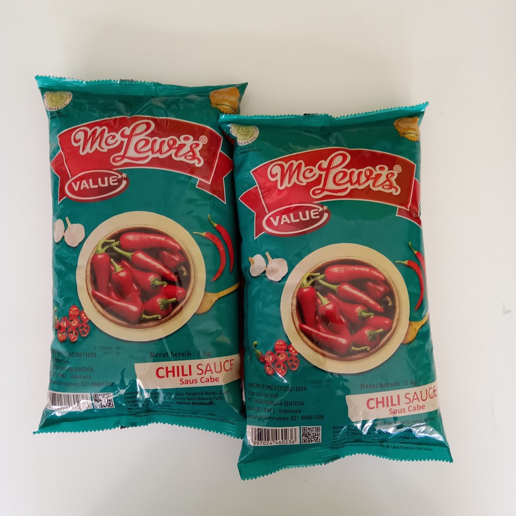 

Mc Lewis Sambal 1 Kg