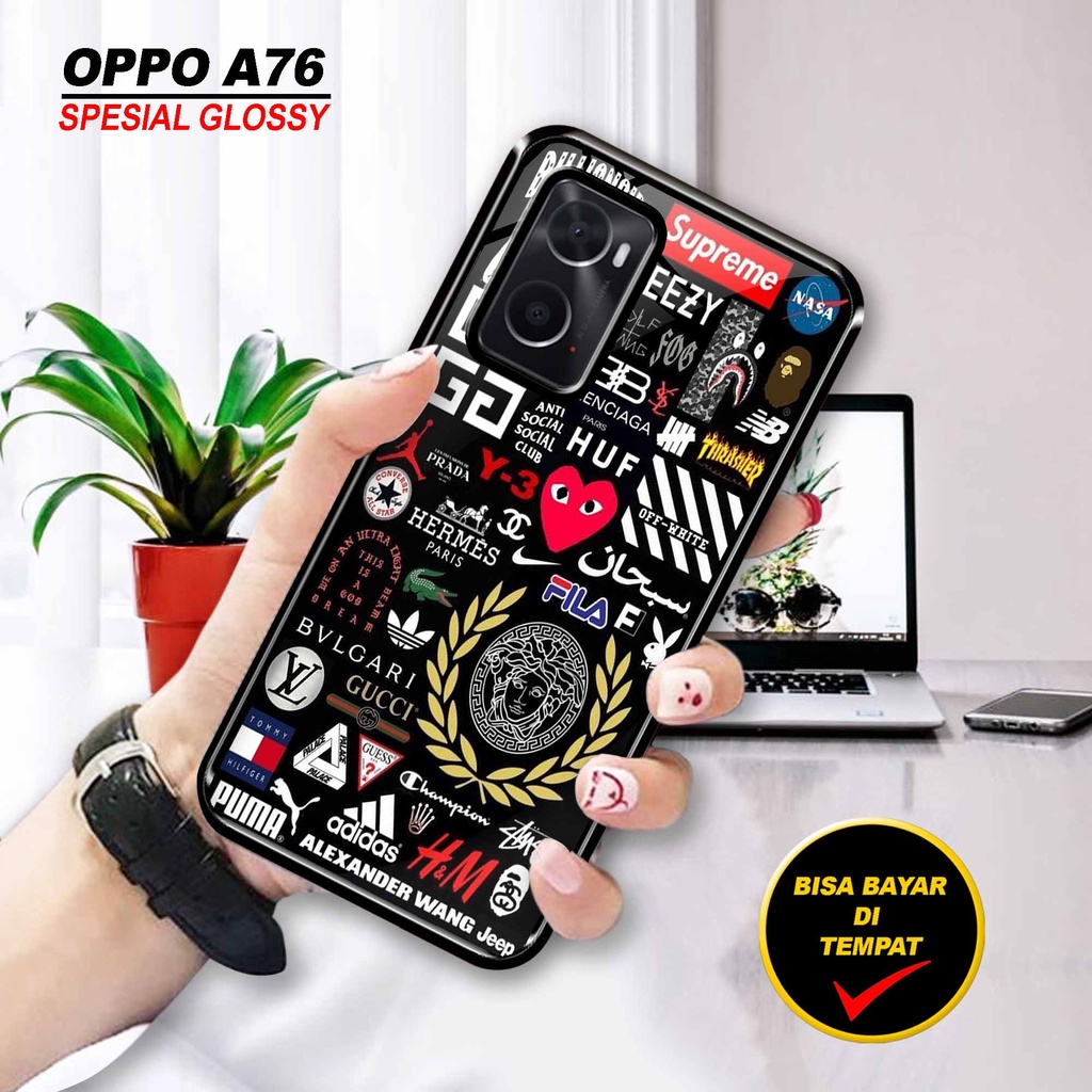 Case Oppo A76 A36 - Hardcase Oppo A76 A36 - Softcase Oppo A76 A36- Cassing Elegant Oppo A76 A36 - Ke