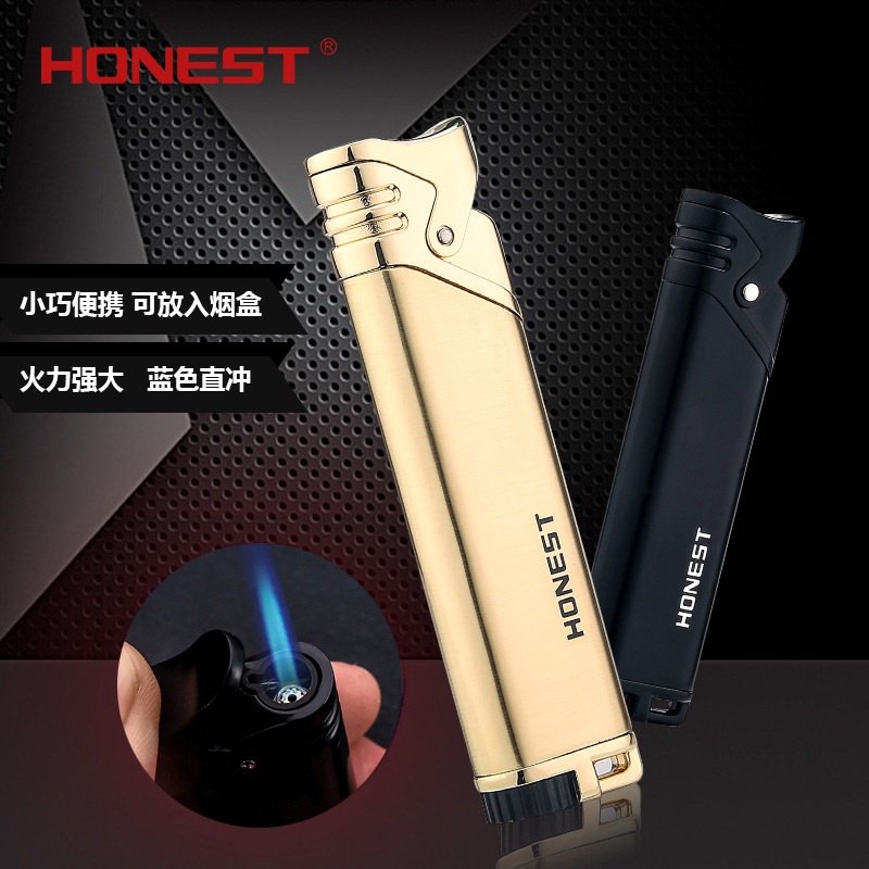 HONEST BCZ3021 - Flame Torch Windproof Lighter - Korek Api Tahan Angin