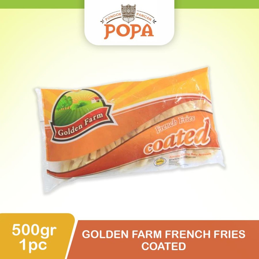 

Promo !! GOLDEN FARM FRENCH FRIES 500g