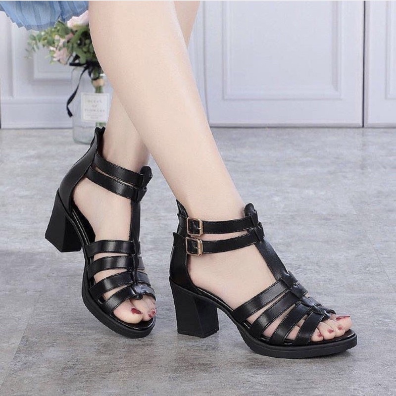 heels 10567 sendal wanita import realpict