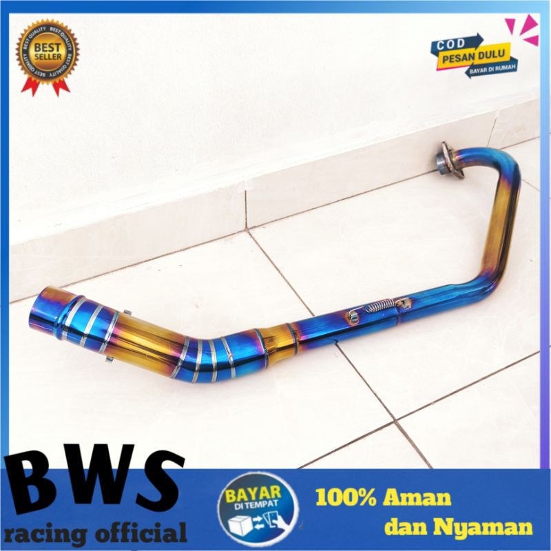 Leheran knalpot bluemoon CBR 150R old lokal