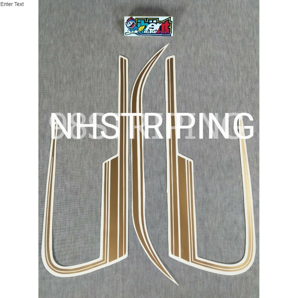 STRIPING RX K GOLD  1982  POLET YAMAHA