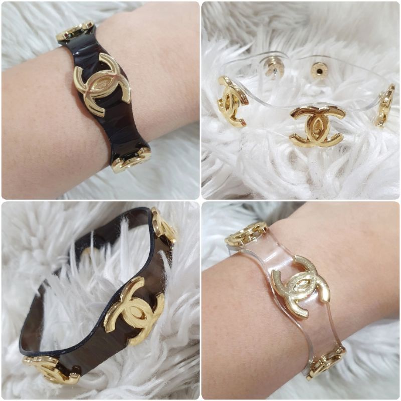 Gelang Brandad Band Gelang Jelly Fashion Import Premium Quality Tidak Karatan Gelang kulit Branded Band G0104