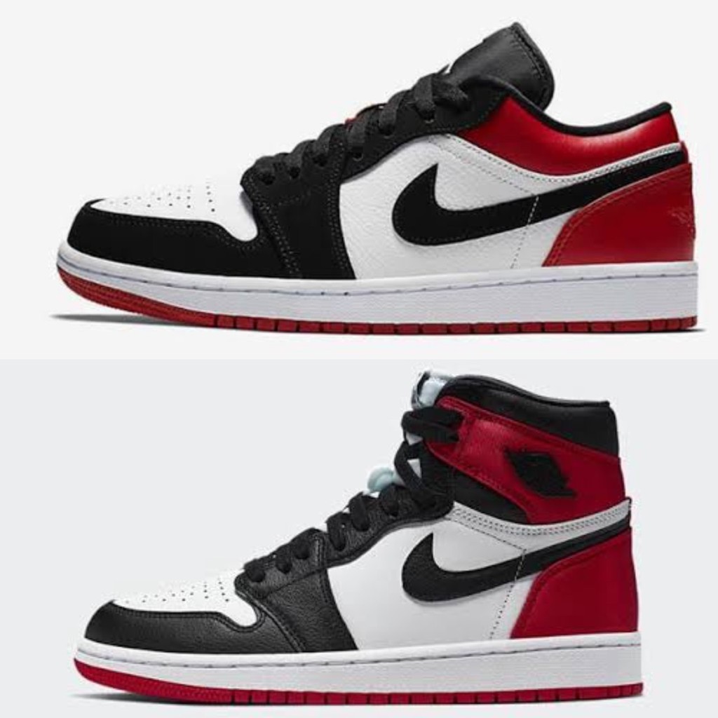 air jordan merah hitam