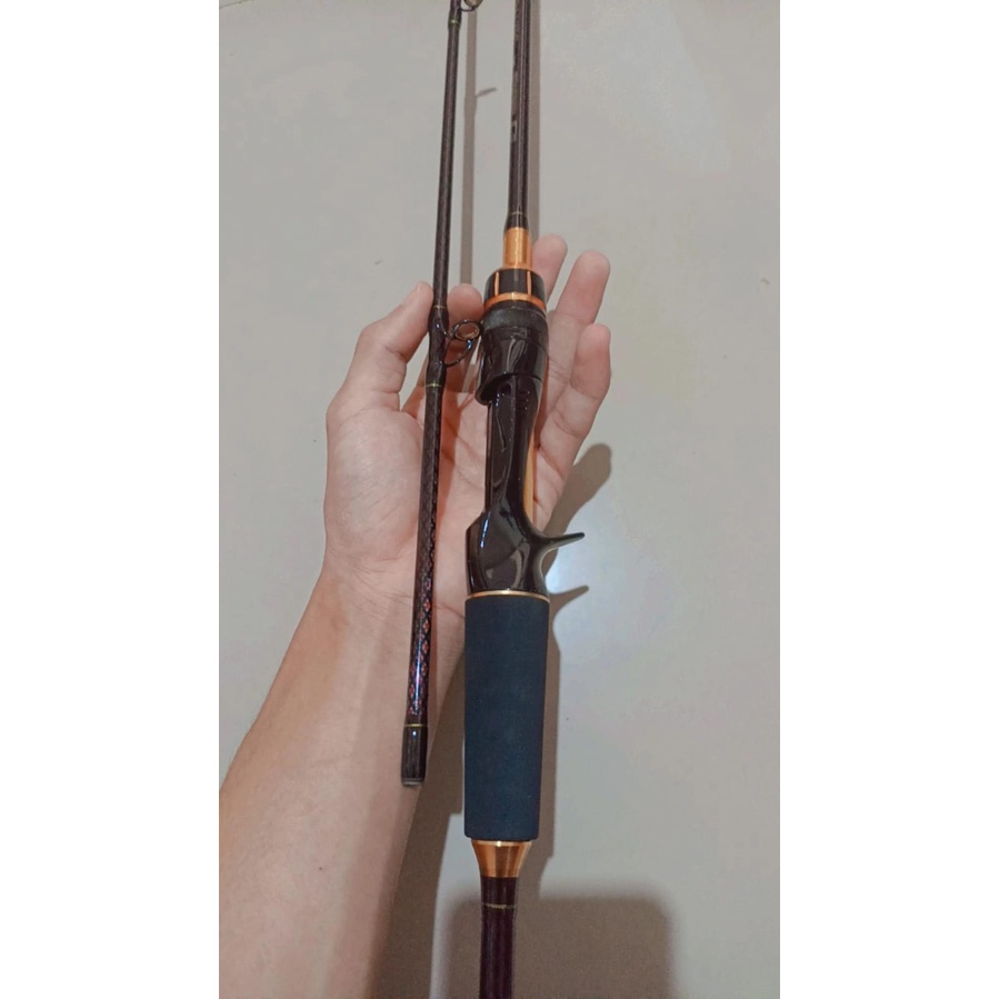 Joran BC Oncak Baltic 602 ms 180 cm 8-17 lb Carbon Hollow 9 Pcs Ring Guide Original Murah