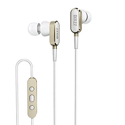 KEF M100 Hi-Fi In-Ear Headphones Emas