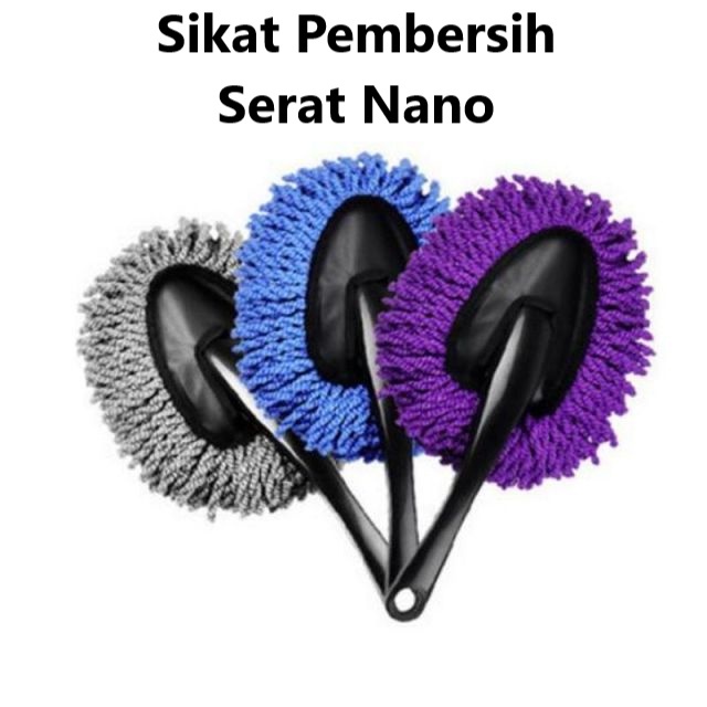 Sikat MOP Serat Nano Pembersih Interior Eksterior Mobil