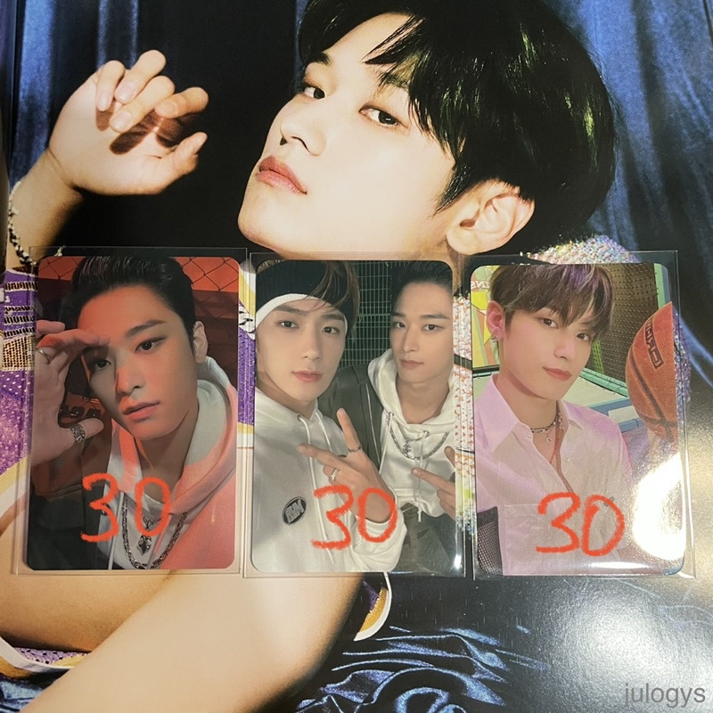 photocard pc the boyz juyeon hyunjae sangyeon jacob kevin haknyeon the stealer maverick thrill ride 