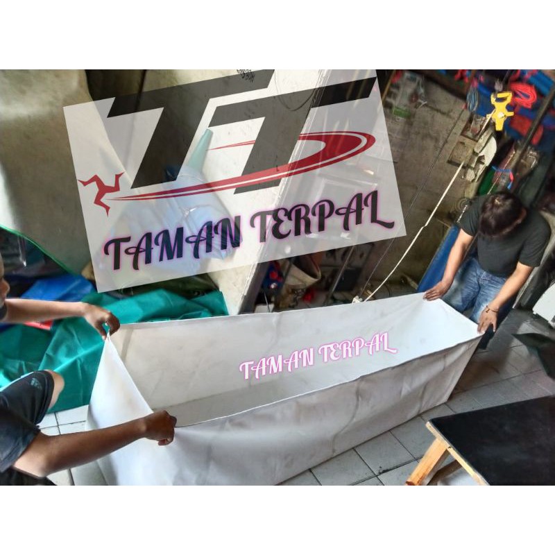 KOLAM TERPAL KOTAK ORCHID 2X0,5X0,5/TERPAL KOLAM/KOLAM KOTAK ORCHID/KOLAM IKAN