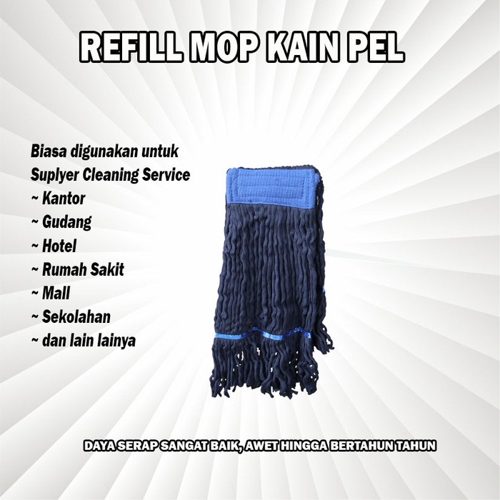 KAIN PEL / MOP PEL / REFILL KAIN PEL / PEL LANTAI / REFILL KAIN PEL