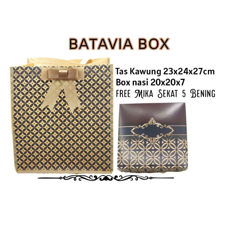 

Paket Goodie Bag Kawung Bunga FREE Mika sekat 5