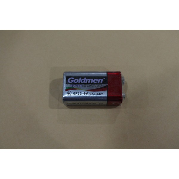 Baterai 9v / Battery 9 Volt / Baterai kotak Merk Goldmen