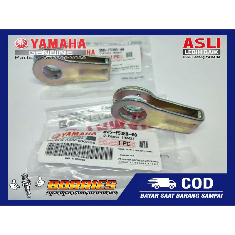 PLAT ANTING ANTING STELAN RANTAI KANAN KIRI RX KING ASLI ORIGINAL YAMAHA