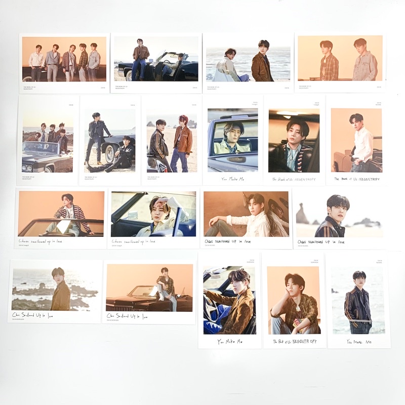 [sharing] Day6 Negentropy Cartoon Postcard