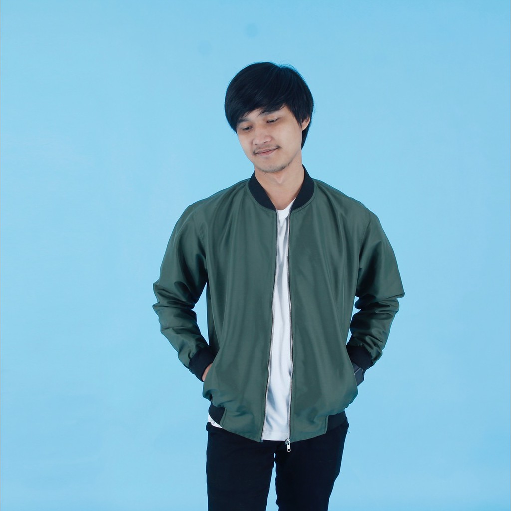  Jaket Bomber Fashion Modern Indonesia 01 Shopee Indonesia 