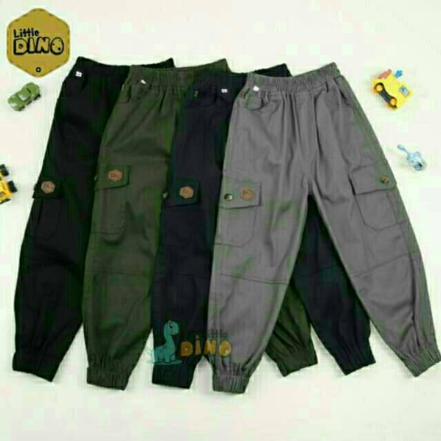 Chino Joger Blackhawk size 2-12  by Little Dino