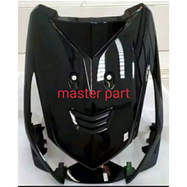 tameng depan,cover lampu depan beat karbu original hitam