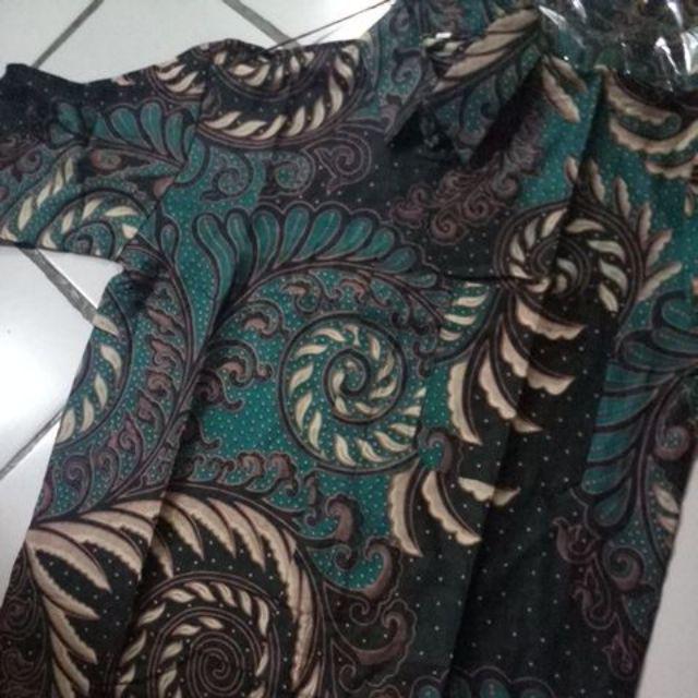 Kemeja Batik Pria / Batik Kantor / Seragam Batik / Style Casual & Trendy M L Xl