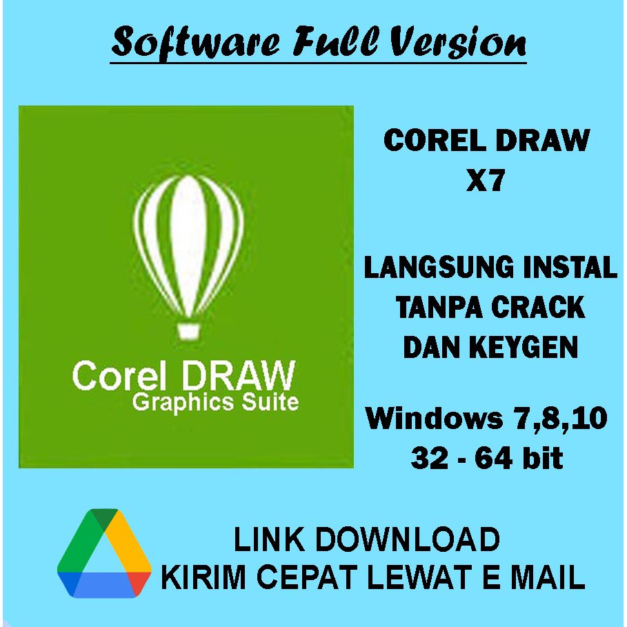 Corel Draw Grafict Suite X7 - 32/64bit - Full Version