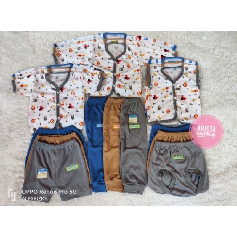 ARISTAbaby - paket 18pcs/9stel baju+celana bayi MOTIF TERBARU