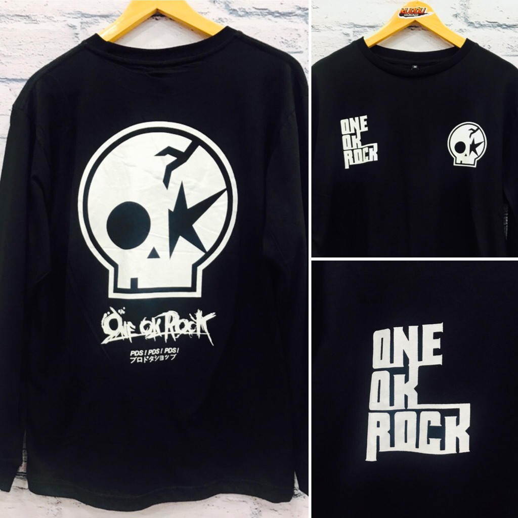 Longsleeve One Ok Rock Japanese Band Black